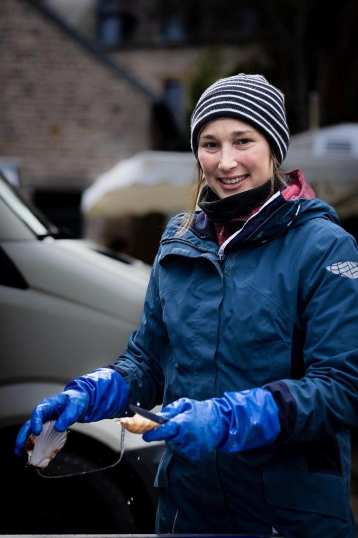 Vente de fruits de mer Erquy