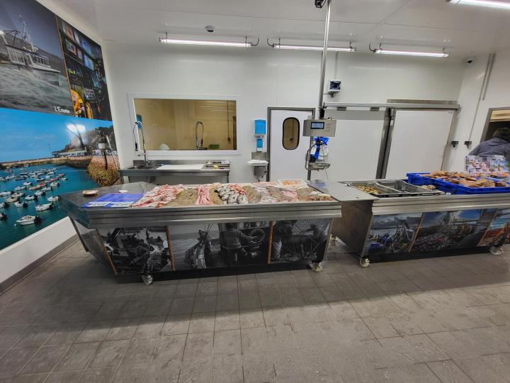 Vente de poissons aux marchés Erquy