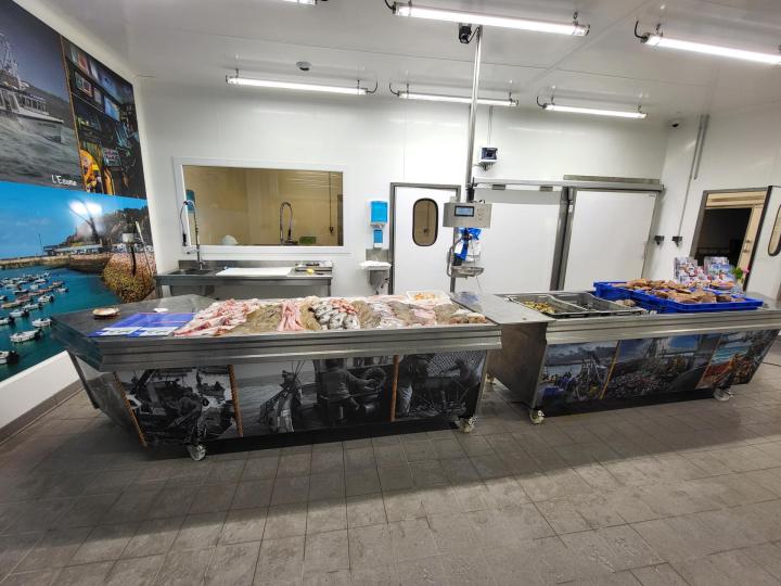 Vente de coquillages et crustacés Erquy